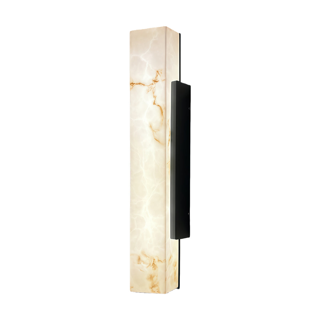 Square Outdoor LED Cloud Stone Wall Light - Waterproof Decor