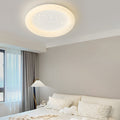 Square Round Three Step Dimming LED Ceiling Light Fixture - Milky White Modern Design