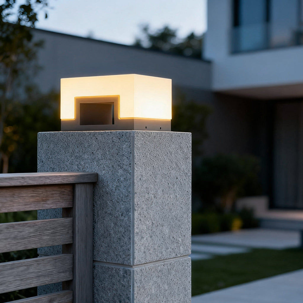 Minimalist Square Waterproof LED Lawn Lights