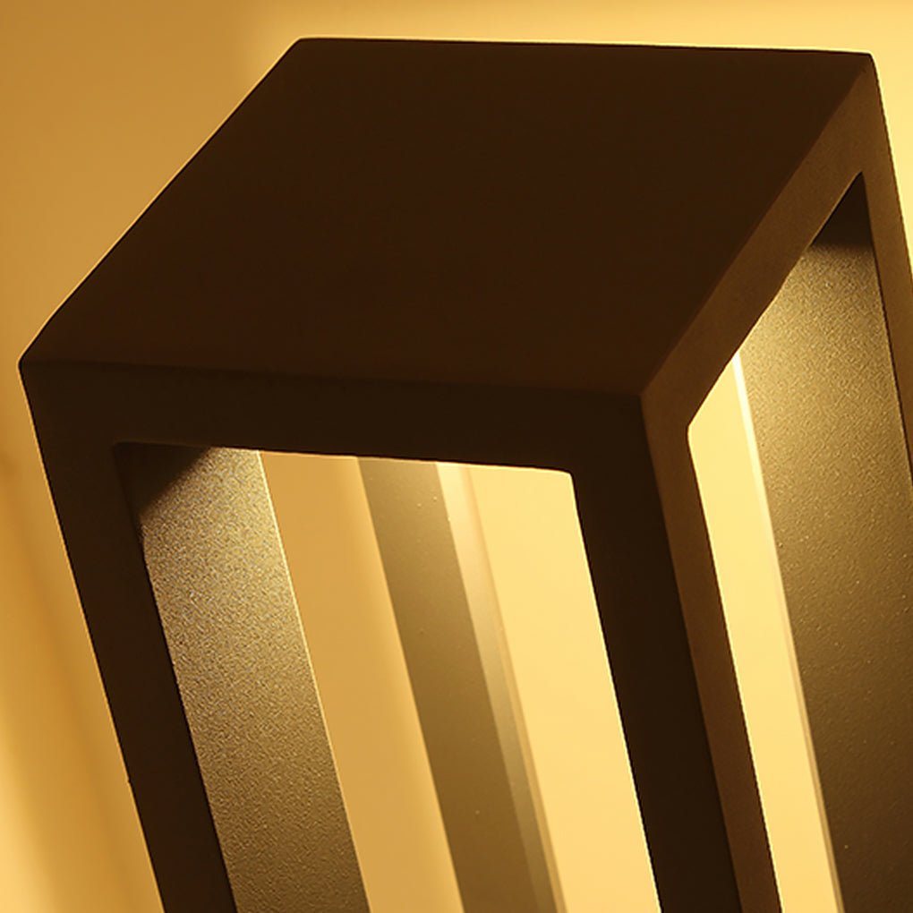 Square Stainless Steel LED Outdoor Landscape Light