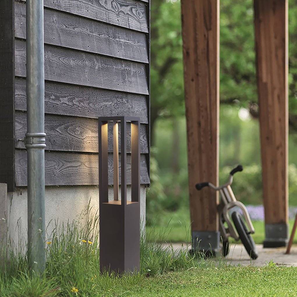 Square Stainless Steel LED Outdoor Landscape Light