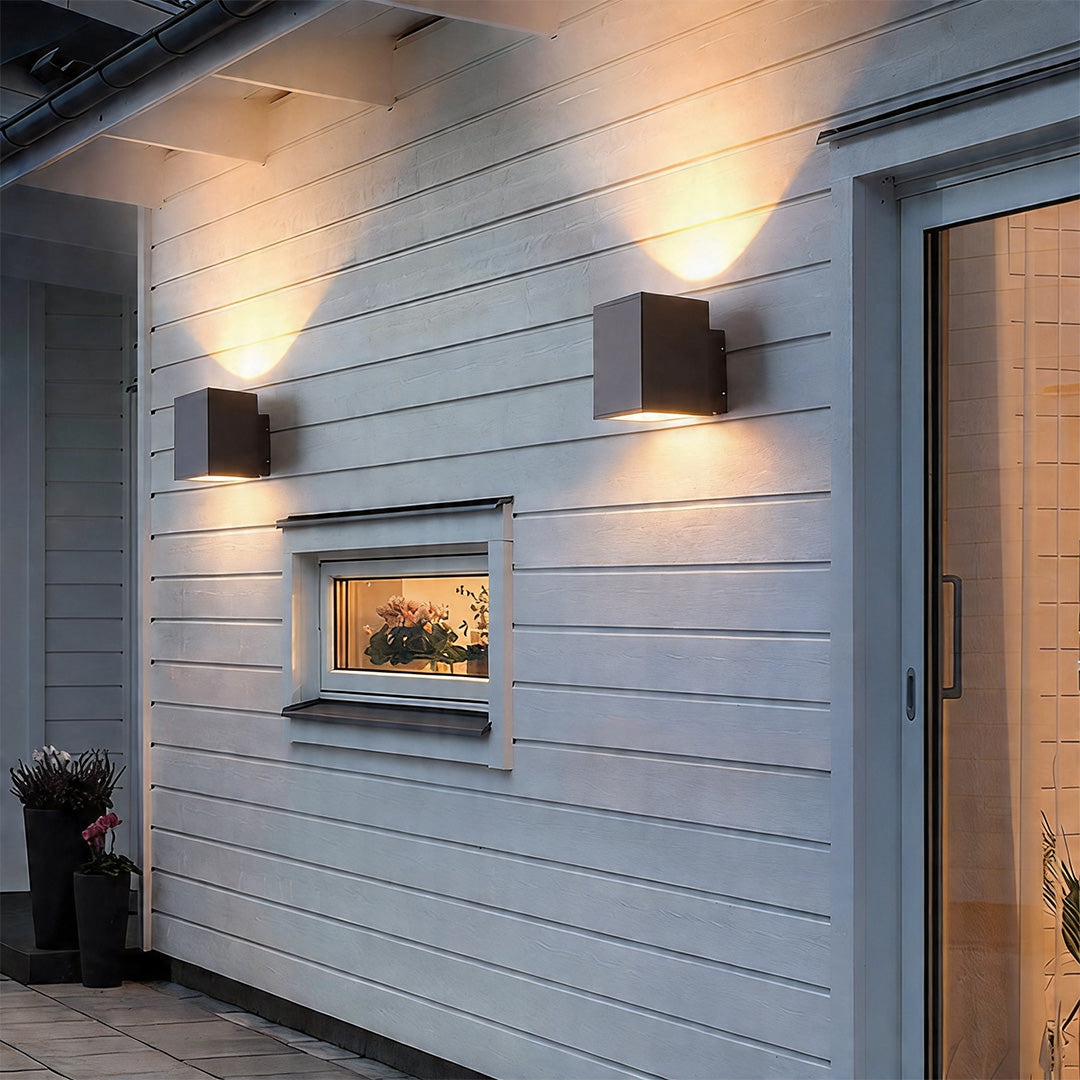 Waterproof LED Outdoor Wall Sconce Up and Down Light