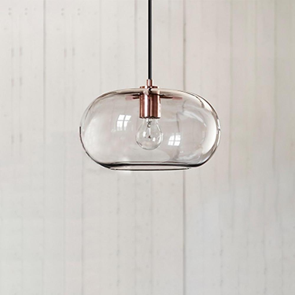 Artistic Electroplated Glass LED Pendant Light - Nordic Style Lighting