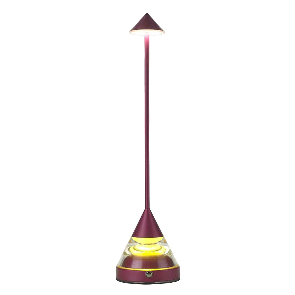 **Compact Aluminum Iron Accent Table Lamp - Unique Modern Design**  

Enhance your decor with this unique small table lamp crafted from high-quality aluminum and iron. Featuring a creative pointed design, this accent light adds a contemporary touch to any