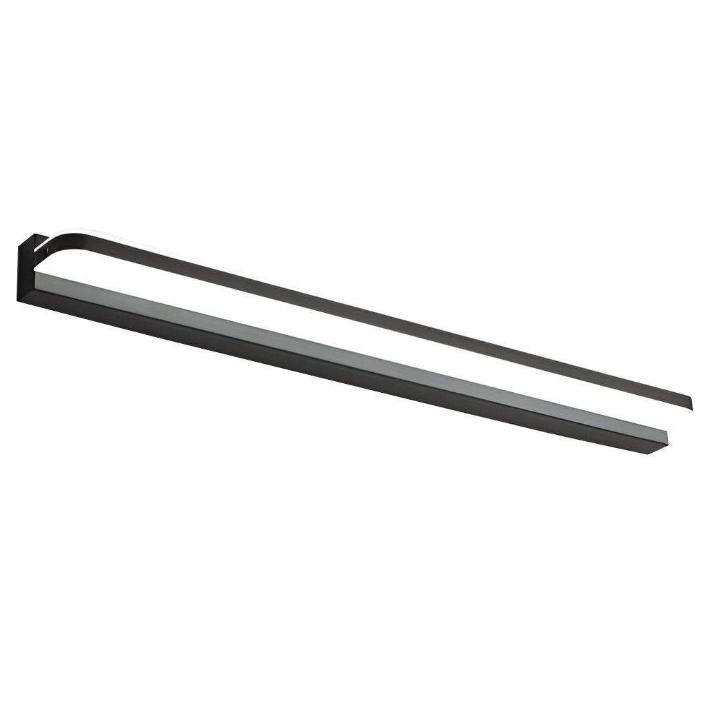 LED Bathroom Vanity Light Wall-Mounted Panel Polished Iron Trim Modern Lighting Fixture Energy-Efficient Bathroom Illuminations Stylish Home Decor Bright LED Lighting for Bathroom Mirrors Contemporary Vanity Light Solutions Best Bathroom Lighting Ideas