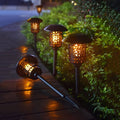 Stylish Black Solar Pathway Light with Flamed SMD LEDs - 22.4 Inches Tall 

Illuminate your outdoor spaces with our stylish black solar pathway light. Featuring unique flamed SMD LEDs, this 22.4-inch tall light not only enhances your garden’s ambiance but