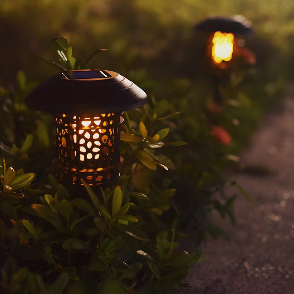 Stylish Black Solar Pathway Light with Flamed SMD LEDs - 22.4 Inches Tall 

Illuminate your outdoor spaces with our stylish black solar pathway light. Featuring unique flamed SMD LEDs, this 22.4-inch tall light not only enhances your garden’s ambiance but