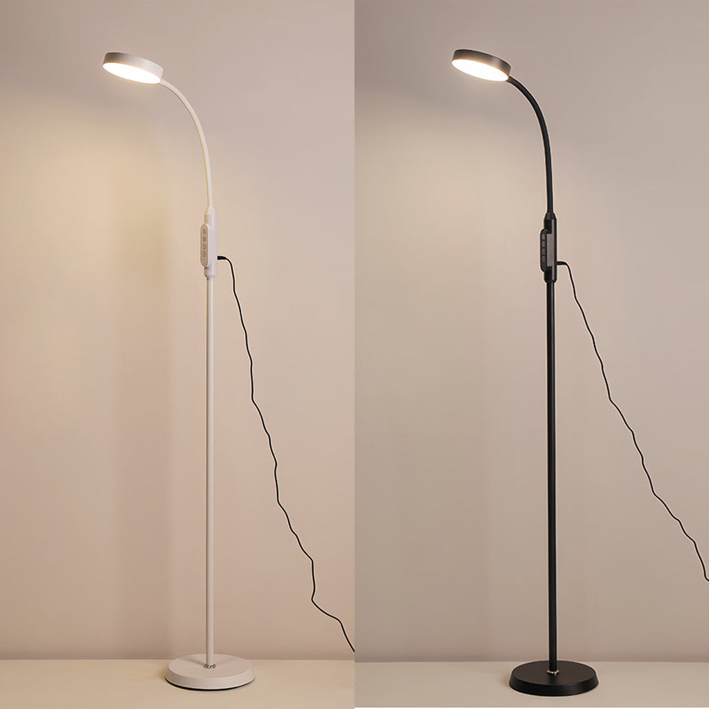 Minimalist LED Floor Lamp - Eye-Caring Standing Light for Reading