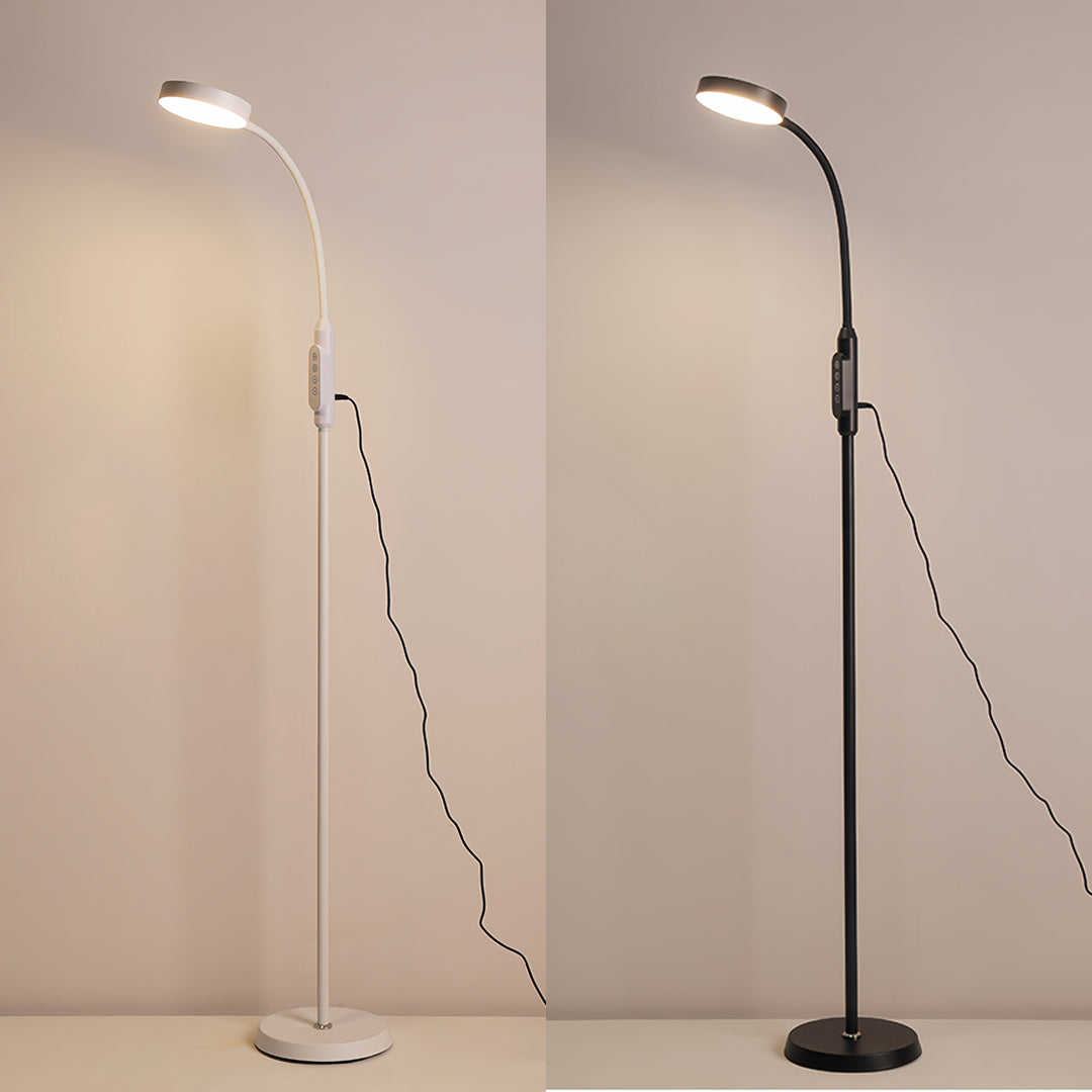 Minimalist LED Floor Lamp - Eye-Caring Standing Light for Reading