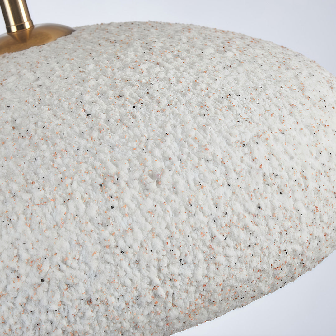 White Wabi-Sabi Semi Flush Ceiling Light - Ambient Lamp for Elegant Spaces