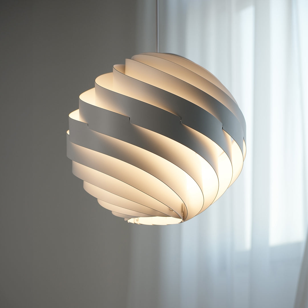 Swirl Pendant Light - Nordic Creative Turbine Ceiling Fixture