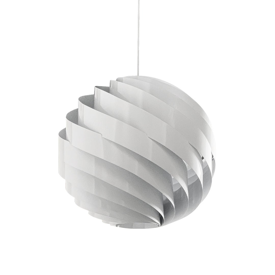 Swirl Pendant Light - Nordic Creative Turbine Ceiling Fixture