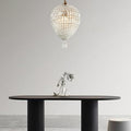 Modern Art Deco Hot Air Balloon Iron Crystal Chandelier - 1/3/6 Light for Living Room