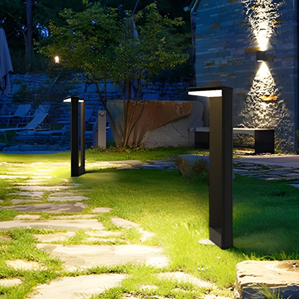 Sleek 12W LED Pathway Light Minimalist Outdoor Landscape Lamp