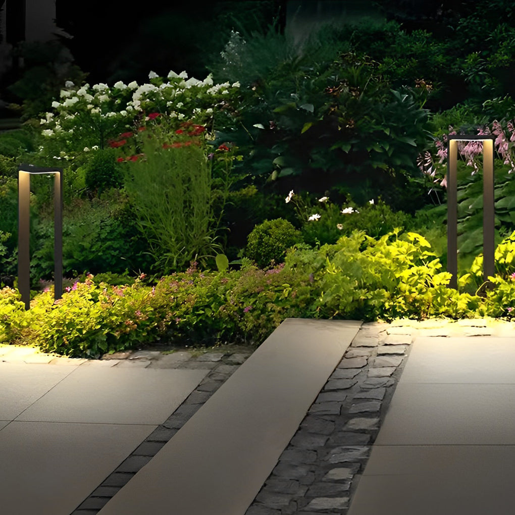 Sleek 12W LED Pathway Light Minimalist Outdoor Landscape Lamp
