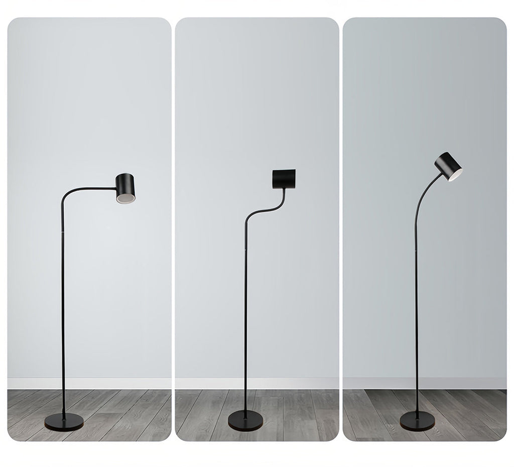 Nordic Adjustable Tall Floor Lamp for Bedroom - Reading Standing Light