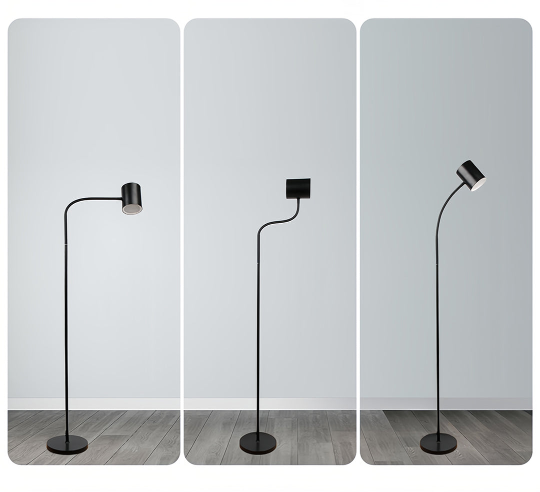 Nordic Adjustable Tall Floor Lamp for Bedroom - Reading Standing Light