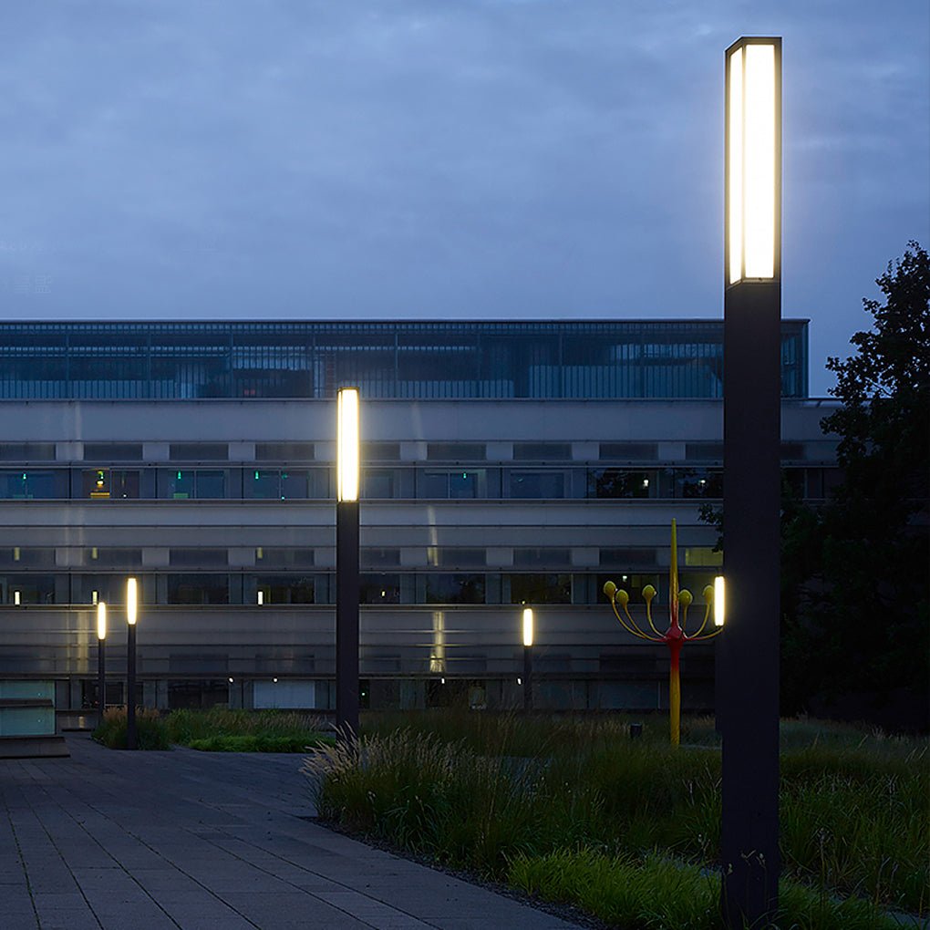 Classic LED Tall Bollard Lights - Sleek Weatherproof Path Lighting for Landscape