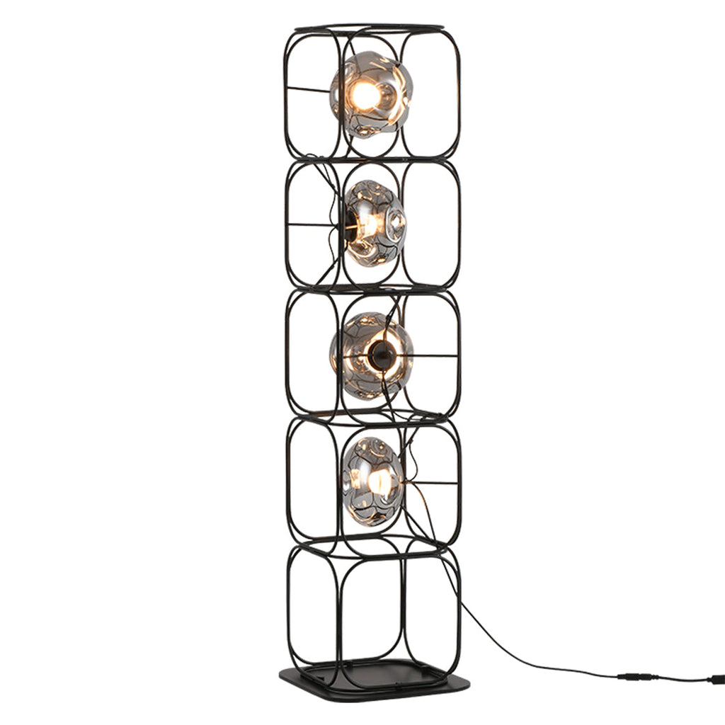 LED Eye-Care Cube Table Lamp - Stackable Cube Lights for Home Decor, Office, and Nightstand