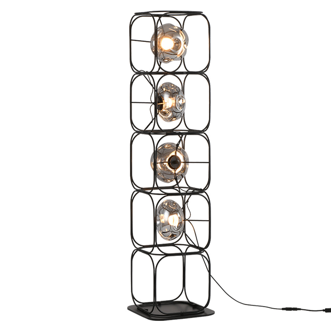 LED Eye-Care Cube Table Lamp - Stackable Cube Lights for Home Decor, Office, and Nightstand