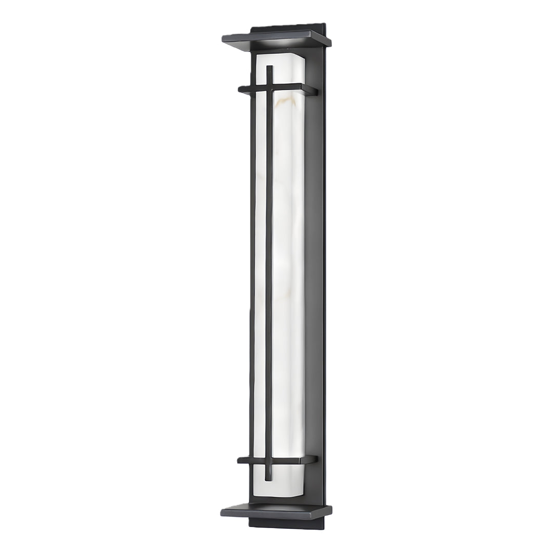 Black Outdoor Wall Light Waterproof Minimalist Design