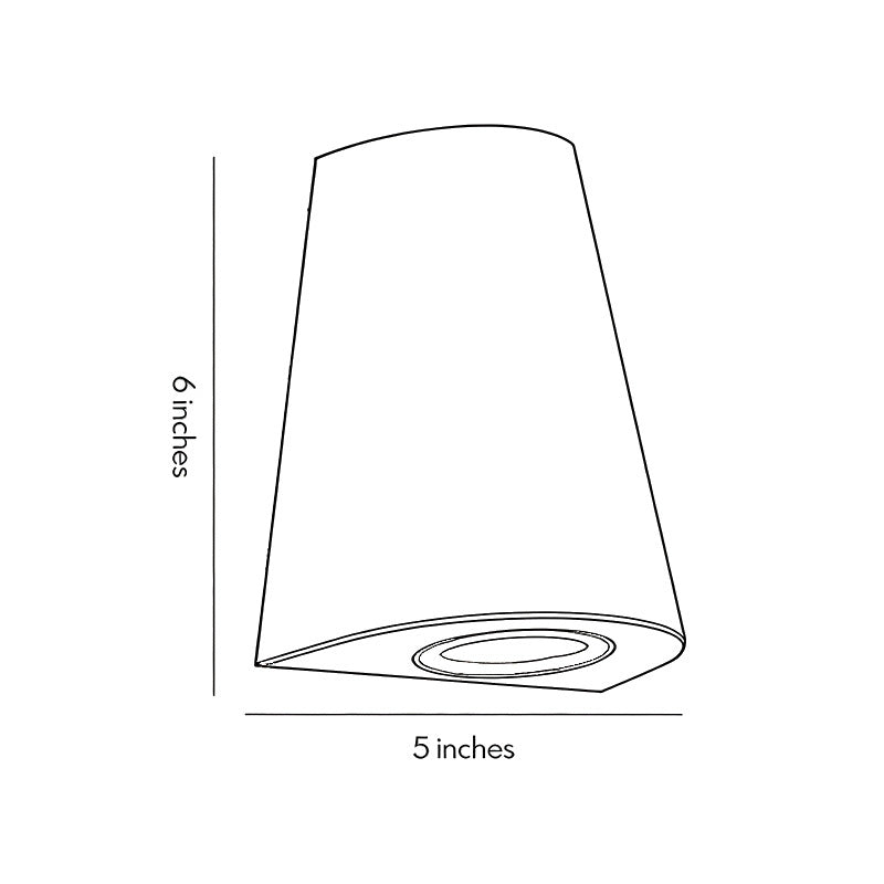 Tapered Wall Light - Nordic Minimalist Waterproof LED Lighting