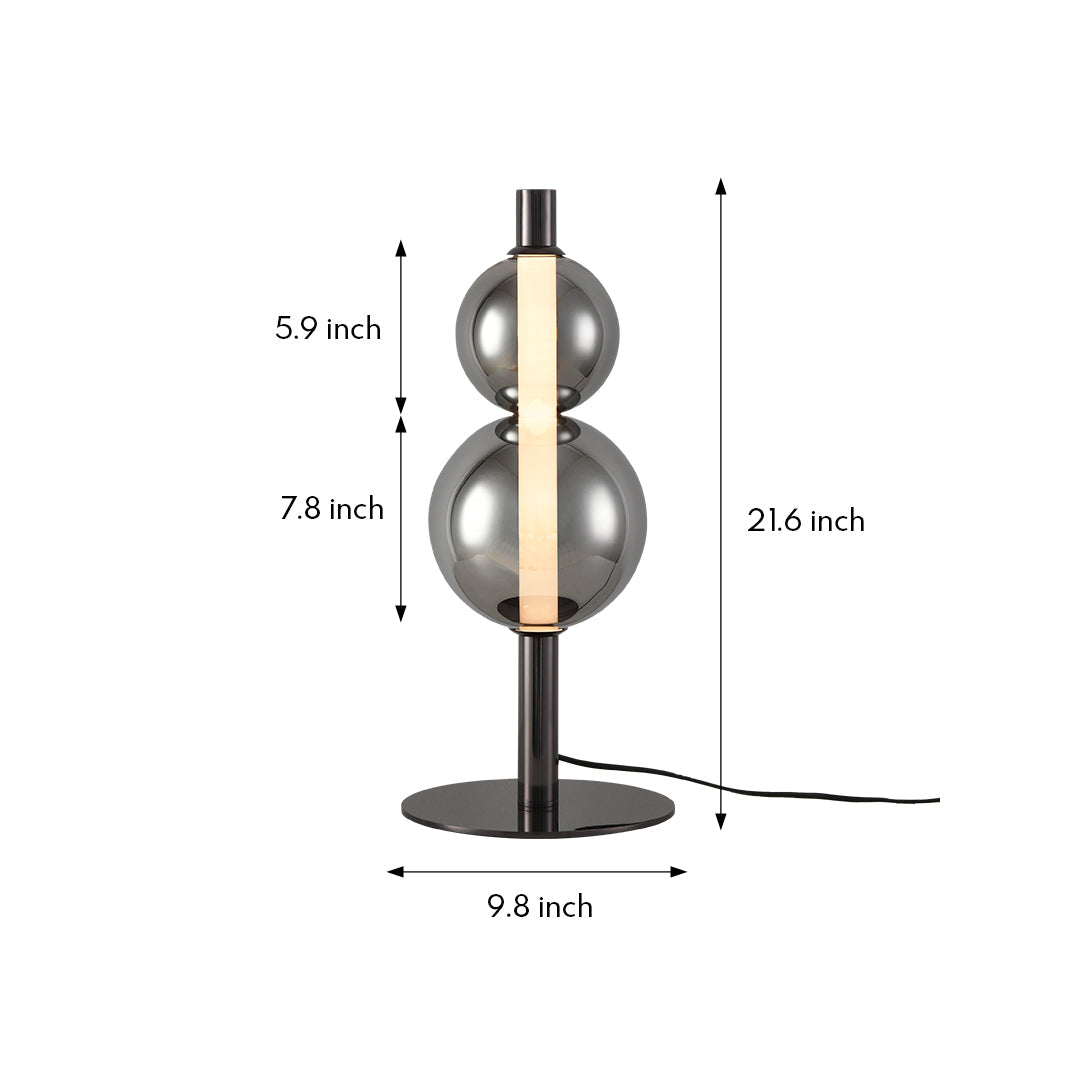 Art Table Lamp - Modern Minimalist Eye-Care Full Spectrum Lamp for Home & Office