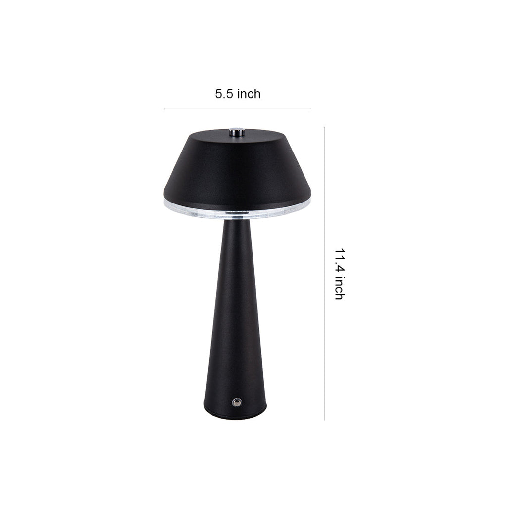 Rechargeable Cordless Table Lamp - Modern Portable Lighting Solution for Home & Office