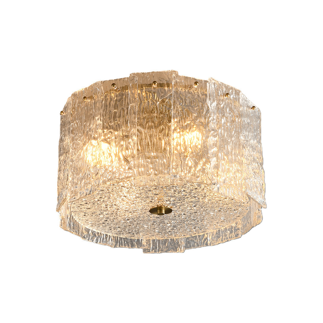 Luxury Copper Flush Mount Ceiling Light Fixture