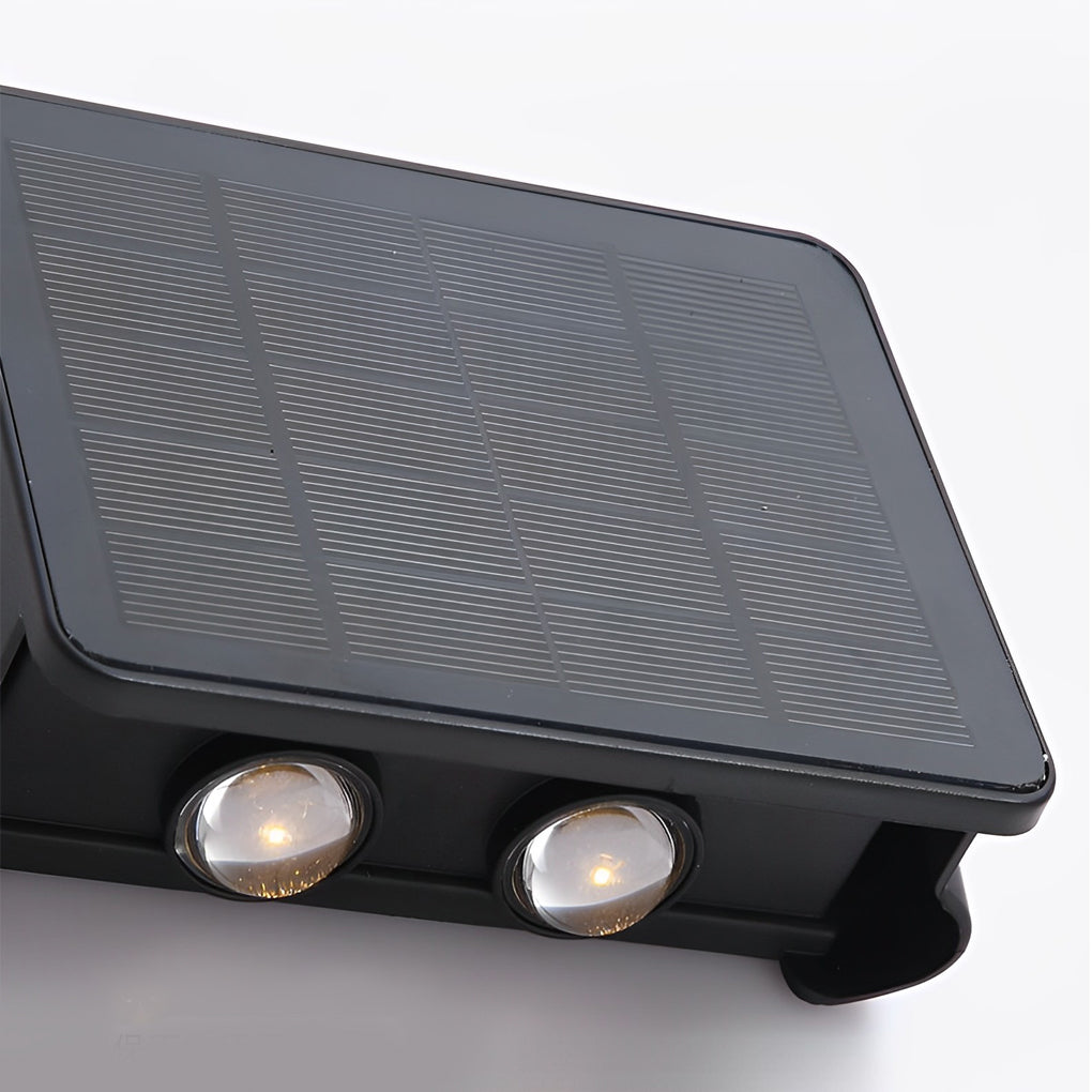 Waterproof LED Solar Wall Sconce Up and Down Light