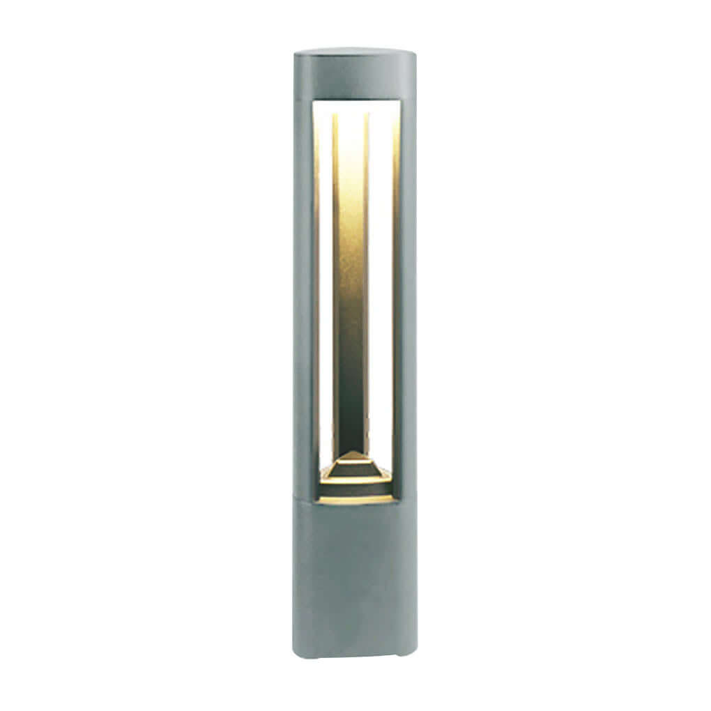 Hollow Bollard LED Light - Three-Sided Illuminated Outdoor Lighting