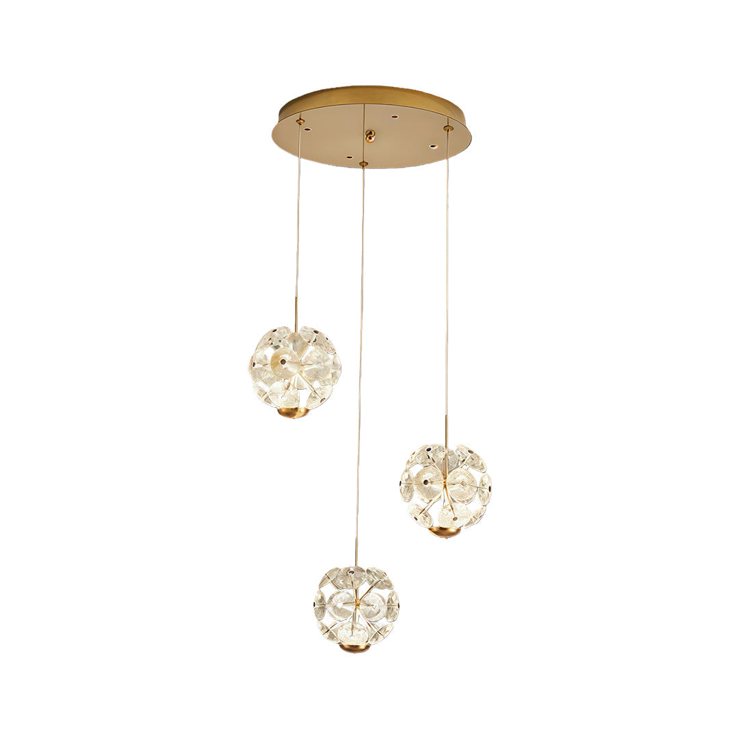 Staircase Crystal Chandelier - Modern Luxury High Ceiling Light