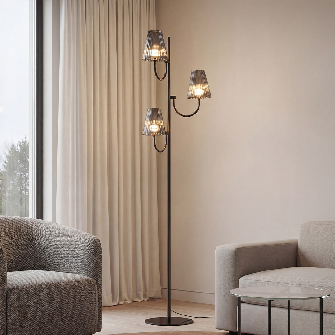 Minimalist Black Contemporary Floor Lamp USA Style