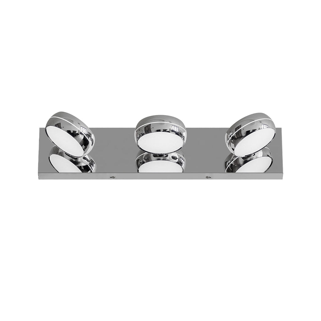Chrome Bathroom Vanity Light Luxury Minimalist Aluminum Mirror Light Modern Fixtures LED Lighting for Home Decor Stylish Wall Sconce Bright Illumination Contemporary Design Adjustable Anti-Rust High-Quality Finish Energy-Efficient Bathroom Lighting Elegan
