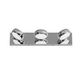 Chrome Bathroom Vanity Light Luxury Minimalist Aluminum Mirror Light Modern Fixtures LED Lighting for Home Decor Stylish Wall Sconce Bright Illumination Contemporary Design Adjustable Anti-Rust High-Quality Finish Energy-Efficient Bathroom Lighting Elegan