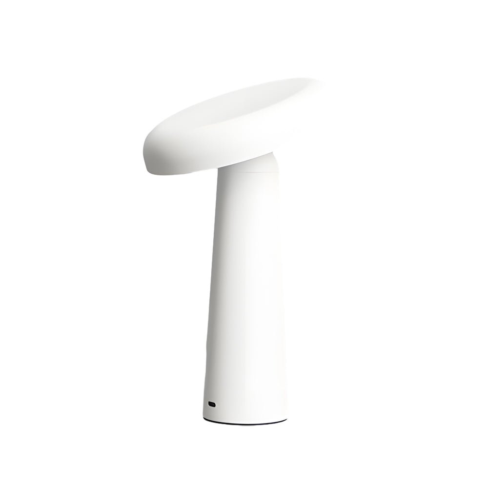 Mushroom Shaped USB-Rechargeable Modern Table Lamp - Stylish Lighting for Home and Office