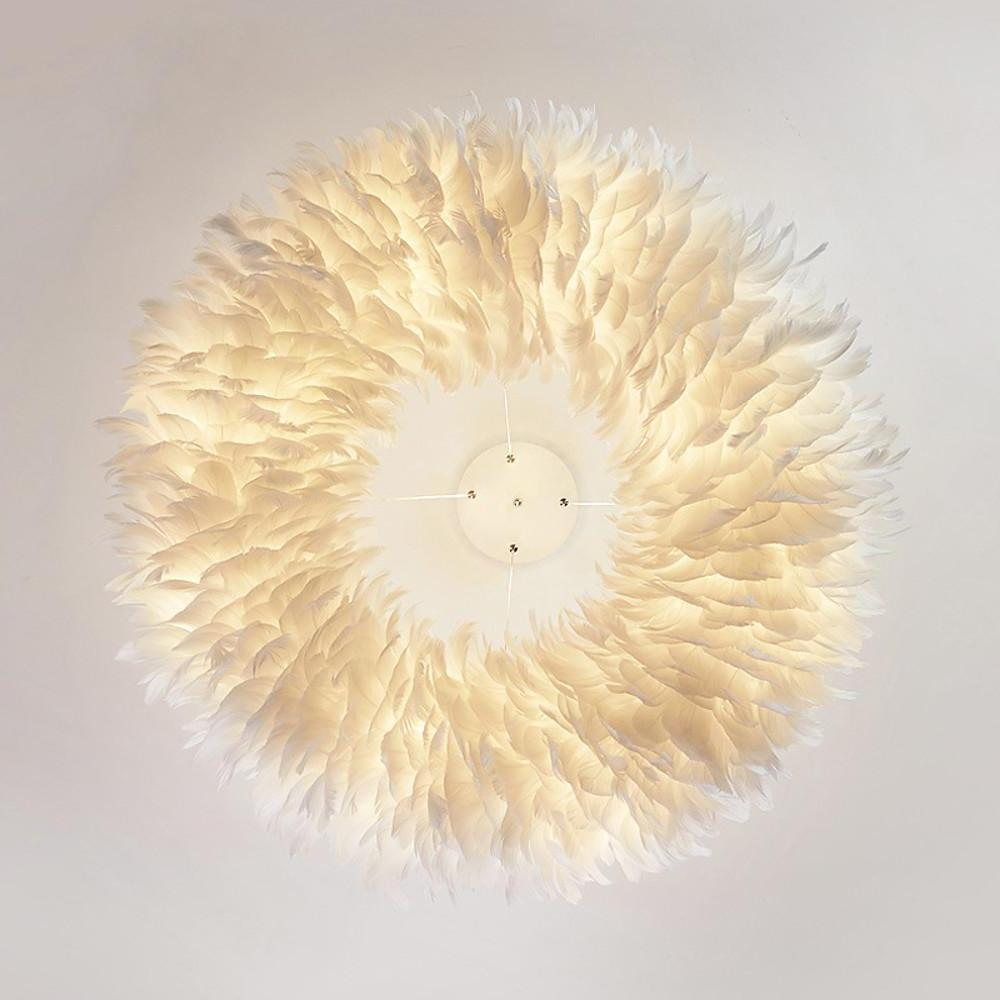 Fluffy Hanging Light Fairy Tale Ceiling Fixture