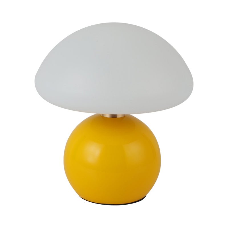 Touch Control Acrylic Mushroom Lamp - Cute Kids Night Light with Metal Ball Design