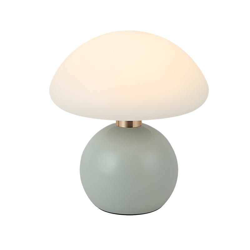 Touch Control Acrylic Mushroom Lamp - Cute Kids Night Light with Metal Ball Design