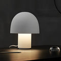 Touch-Control Dome Mushroom Frosted Ambient Lamp - Stylish Table Lighting for Modern Decor, LED Night Light, Home and Office Use