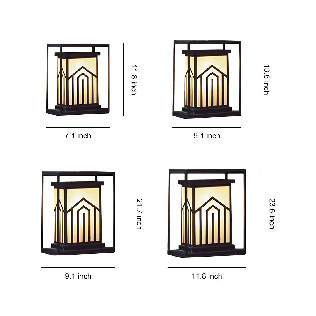 Lantern Outdoor Waterproof Landscape Light for Courtyards and Gardens