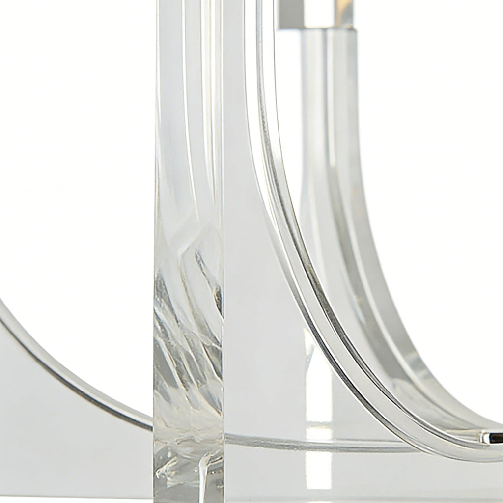 Retro Transparent Luxury Ceiling Light for Sleek American Chandeliers