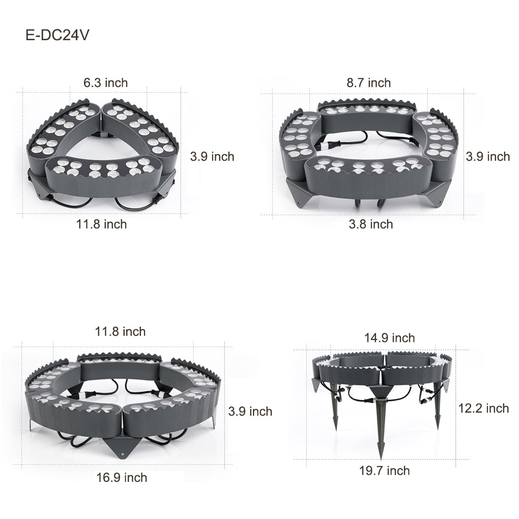Tree Ring Light Waterproof LED Landscape Lighting
