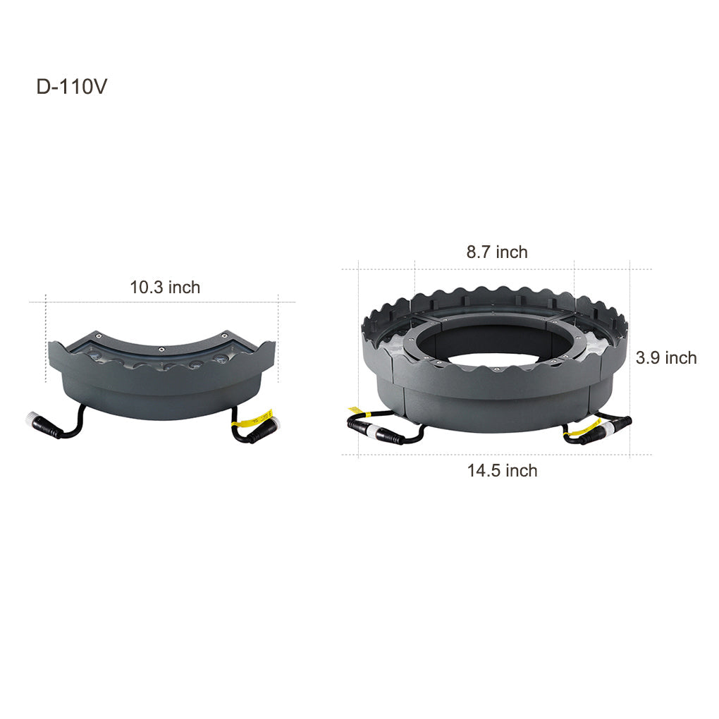 Tree Ring Light Waterproof LED Landscape Lighting