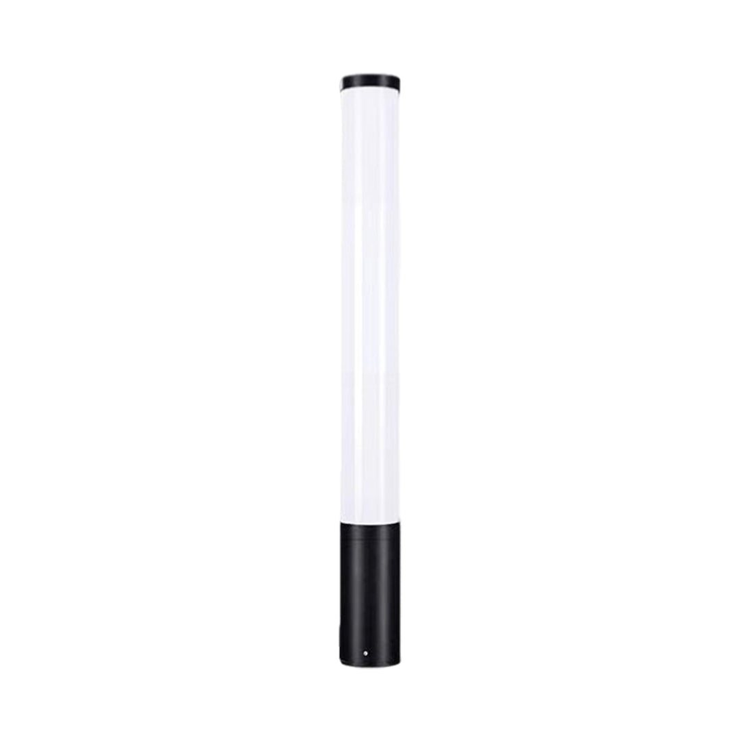 Modern Acrylic LED Tube Landscape Light - Cylindrical Outdoor Lighting