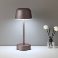 **Tunable Metal Finish Hat-Style Table Lamp**

Illuminate your space with our Tunable Metal Finish Hat-Style Table Lamp, designed for modern aesthetics and practical functionality. This stylish table lamp features an adjustable metal finish that complemen