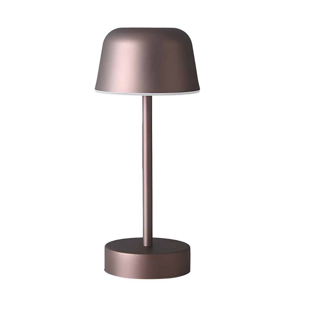**Tunable Metal Finish Hat-Style Table Lamp**

Illuminate your space with our Tunable Metal Finish Hat-Style Table Lamp, designed for modern aesthetics and practical functionality. This stylish table lamp features an adjustable metal finish that complemen