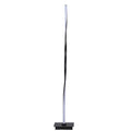 49 Inch LED Twisted Floor Lamp - Modern Lighting for Living Room, Adjustable Brightness, Energy Efficient Design, Home Décor Accent