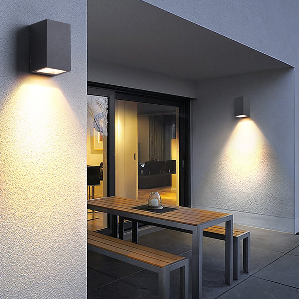 Outdoor Waterproof LED Wall Lights for Courtyard Use