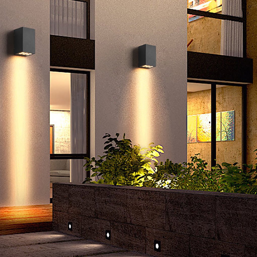 Outdoor Waterproof LED Wall Lights for Courtyard Use